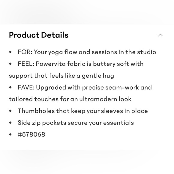 NWT Athleta Salutation Black Jacket II Size Med (#579068) - Picture 9 of 10